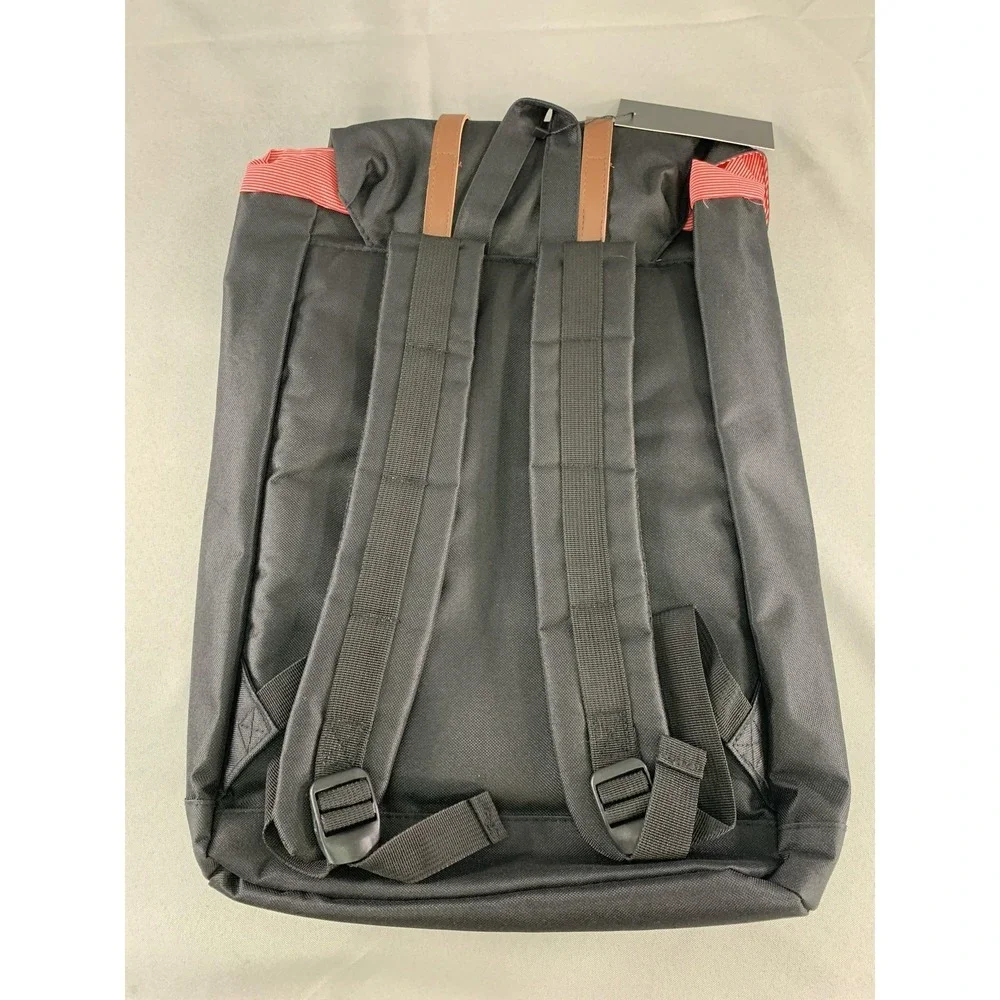 Yaamava' Black Laptop Backpack Bag Men Travel Daypack Soft Case School Work